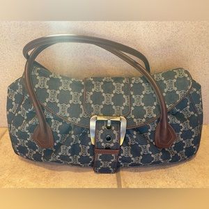 Celine Denim Shoulder Bag